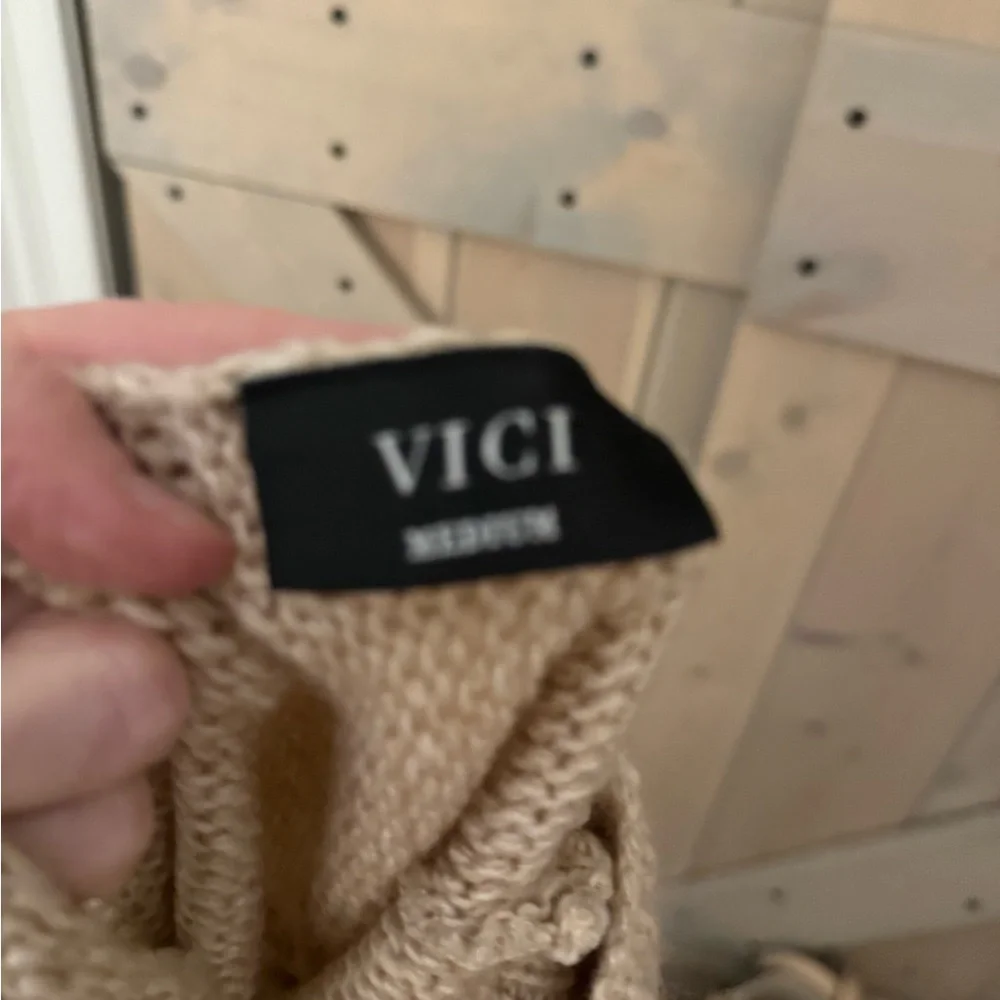 Vici Back Cut Out Turtleneck Sweater